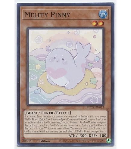 遊戯王　pooh Amazon.com: Yu-Gi-Oh! Melffy Wally - POTE-EN022 - Common - 1st